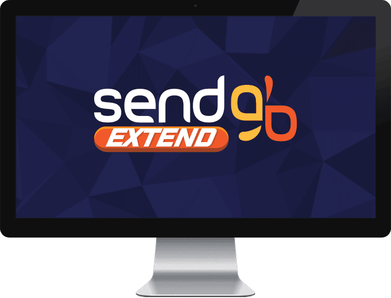 SendGB Extend on MacBook